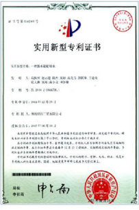 Patent Certificate Patent Certificate